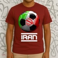 Iran Soccer Ball T-Shirt thumb 3