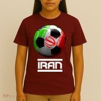 Iran Soccer Ball T-Shirt thumb 4