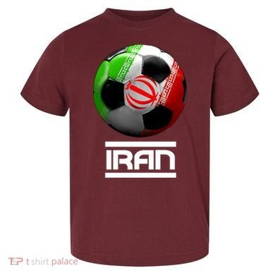 Iran Soccer Ball Toddler T-Shirt