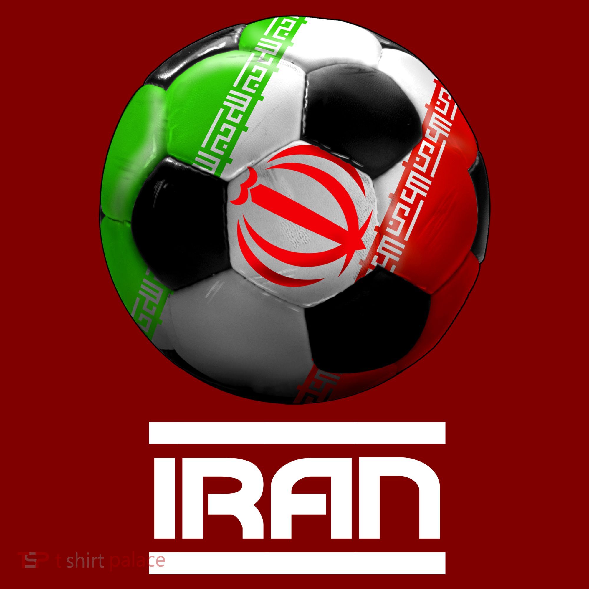 Iran Soccer Ball Toddler T-Shirt
