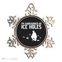 I'm Surrounded By Ice Holes Fishing Ornament thumb 0