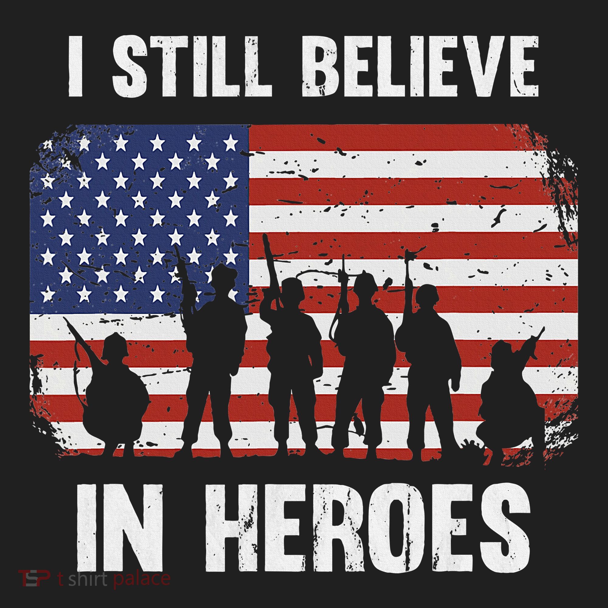 I Still Believe In Heroes Usa Flag Beanie