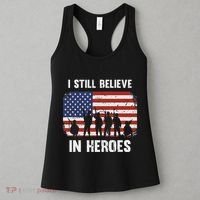 I Still Believe In Heroes Usa Flag Women's Tank Top thumb 3