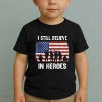 I Still Believe In Heroes Usa Flag Toddler T-Shirt thumb 2