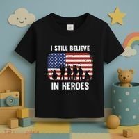 I Still Believe In Heroes Usa Flag Toddler T-Shirt thumb 3