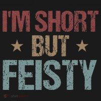 IM Short But Feisty Funny Saying Short Girl Women's Tank Top thumb 5