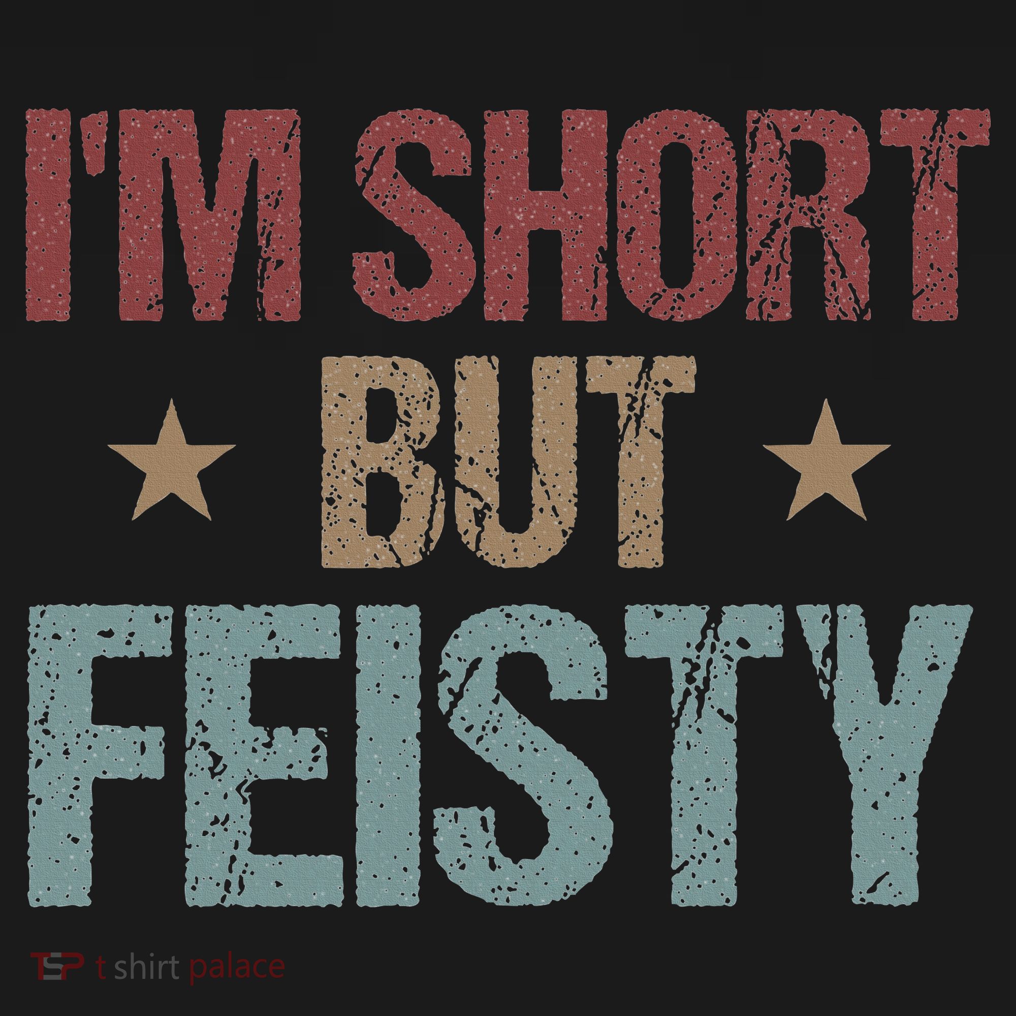 IM Short But Feisty Funny Saying Short Girl Kids Sweatshirt