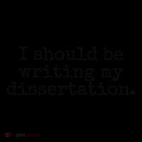 I Should Be Writing My Dissertation Funny Dissertation Pajama Set thumb 2