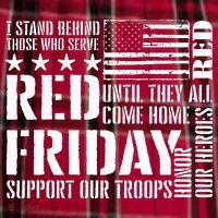 I Stand Behind Those Who Serve American Flag Red Friday Men's Flannel Plaid Pajama Pants thumb 2