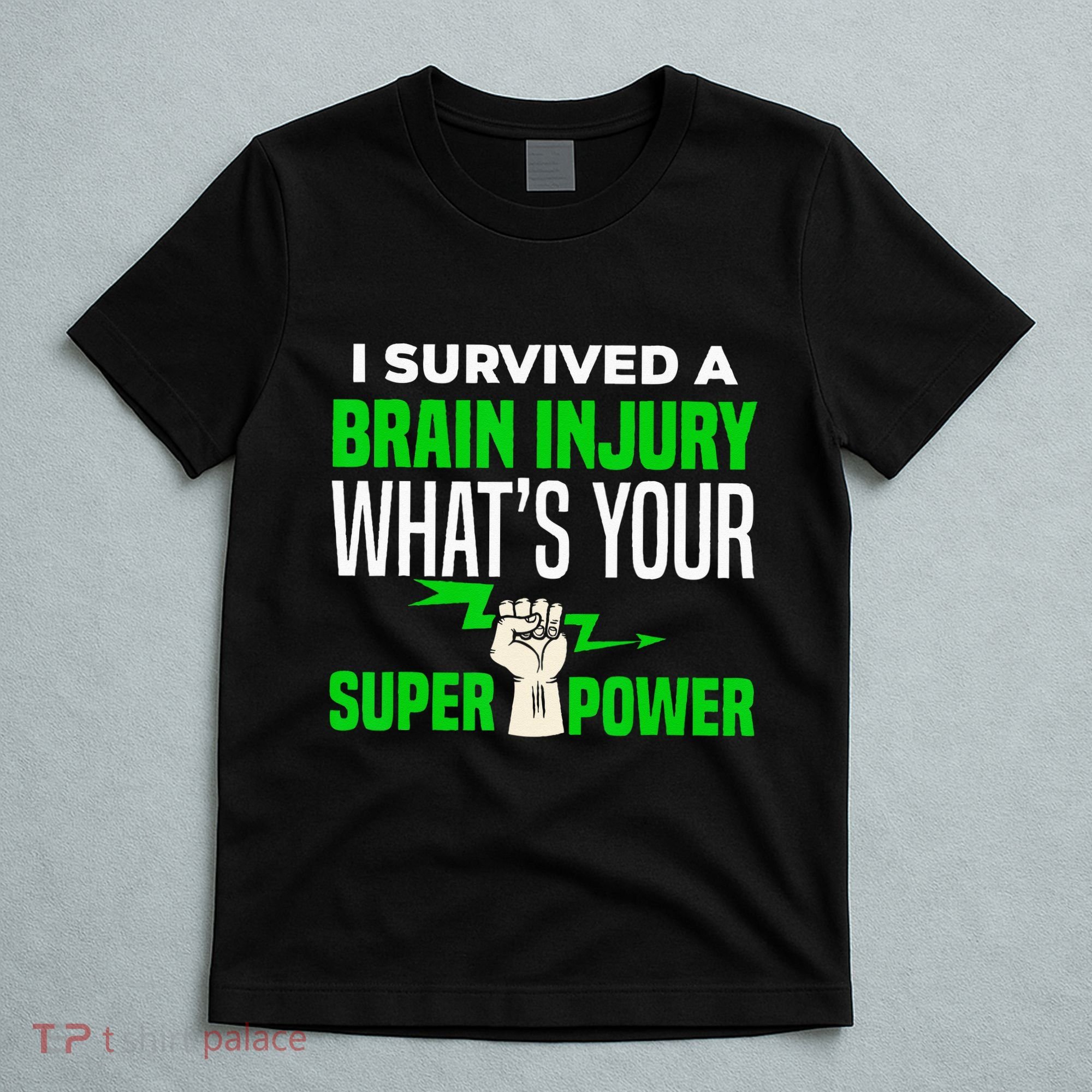 I Survived Brain Injury Awareness TBI Brain Injury Survivor T-Shirt