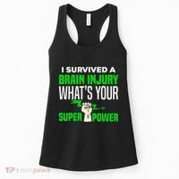 I Survived Brain Injury Awareness TBI Brain Injury Survivor Women's Tank Top thumb 0