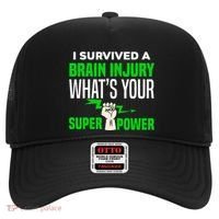 I Survived Brain Injury Awareness TBI Brain Injury Survivor Hat thumb 0