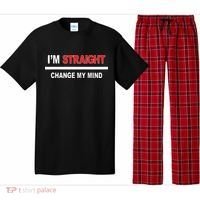 I’M Straight Change My Mind Pajama Set thumb 0