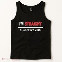 I’M Straight Change My Mind Tank Top thumb 2
