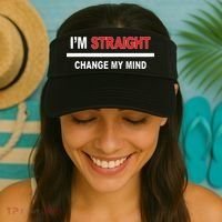 I’M Straight Change My Mind Visor thumb 2