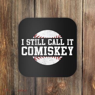 I Still Call It Comiskey Baseball Player Vintage Sport Coaster