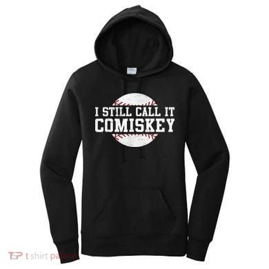 I Still Call It Comiskey Baseball Player Vintage Sport Women's Hoodie