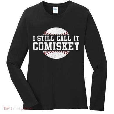I Still Call It Comiskey Baseball Player Vintage Sport Women's Long Sleeve Shirt