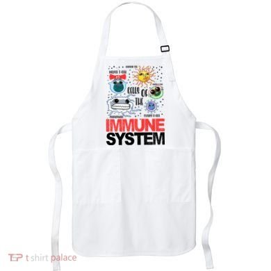 Immune System Cells Biology Cell Science Humor Apron