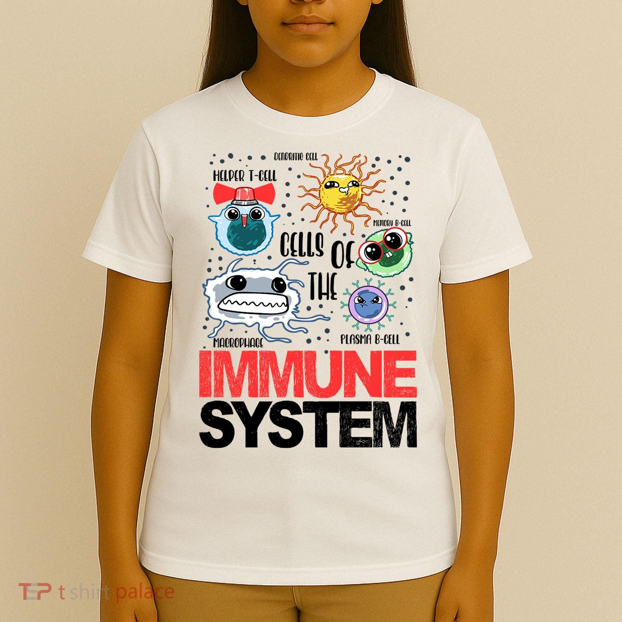 Immune System Cells Biology Cell Science Humor T-Shirt