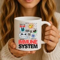 Immune System Cells Biology Cell Science Humor Coffee Mug thumb 3
