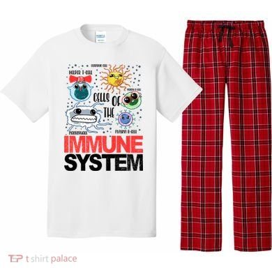 Immune System Cells Biology Cell Science Humor Pajama Set