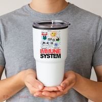 Immune System Cells Biology Cell Science Humor Tumbler thumb 2