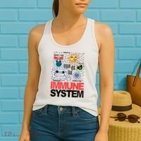 Immune System Cells Biology Cell Science Humor Women's Tank Top thumb 2