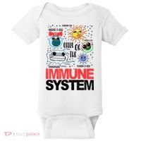 Immune System Cells Biology Cell Science Humor Baby Bodysuit thumb 0
