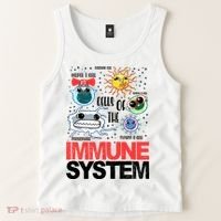 Immune System Cells Biology Cell Science Humor Tank Top thumb 2