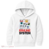 Immune System Cells Biology Cell Science Humor Kids Hoodie thumb 0