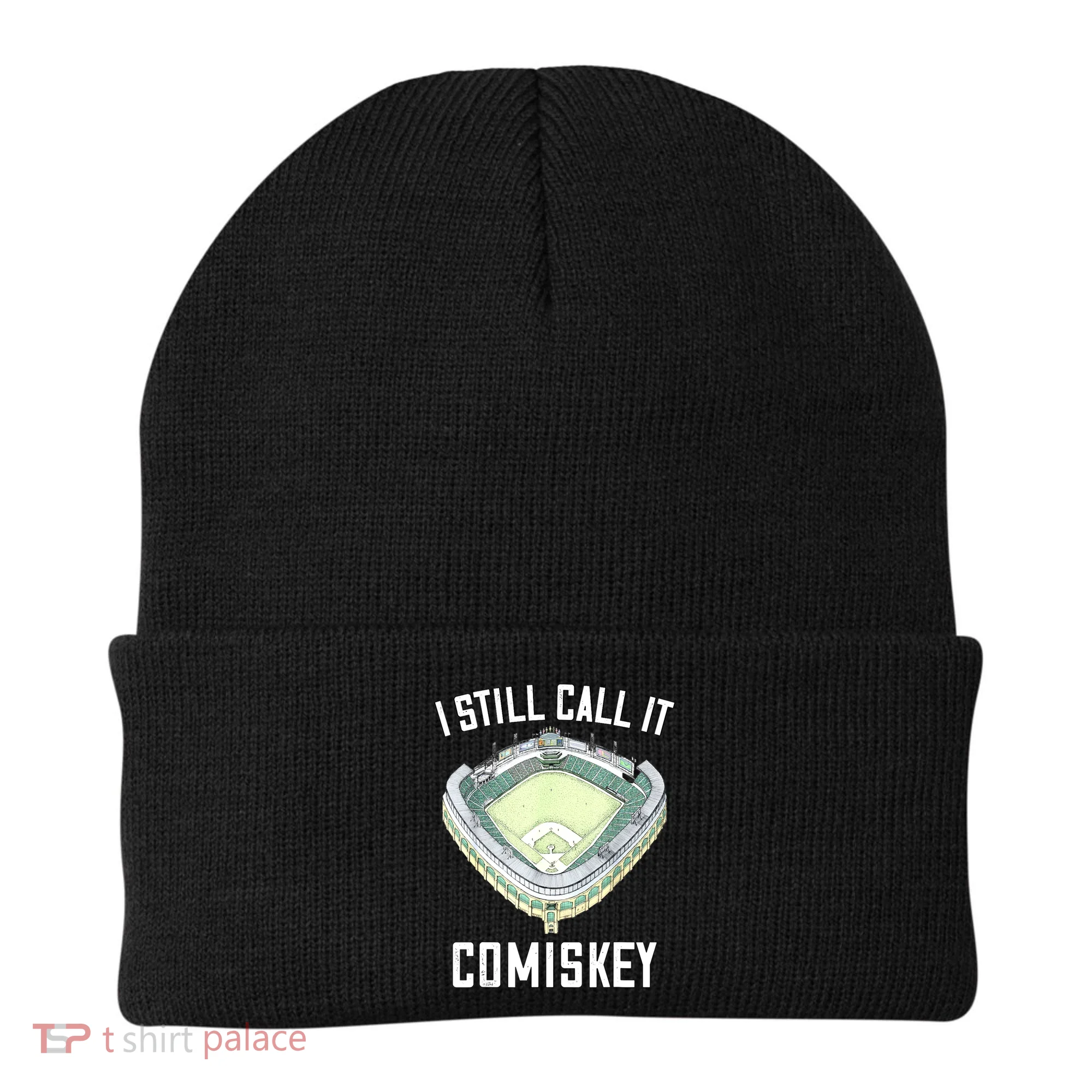 I Still Call It Comiskey Chicago Baseball Vintage Beanie