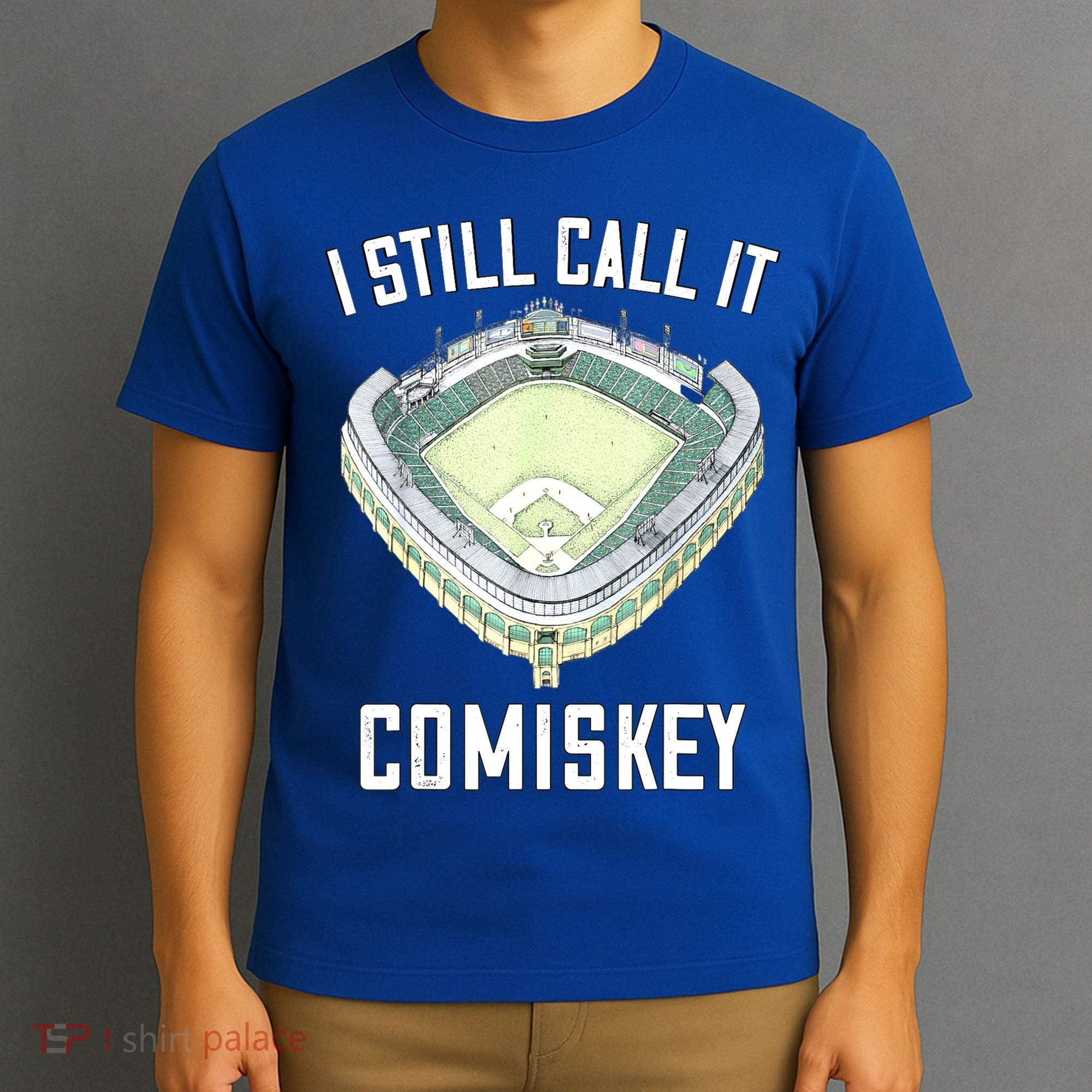 I Still Call It Comiskey Chicago Baseball Vintage T-Shirt
