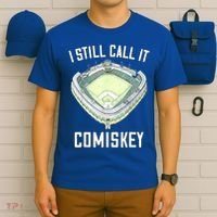 I Still Call It Comiskey Chicago Baseball Vintage T-Shirt thumb 6