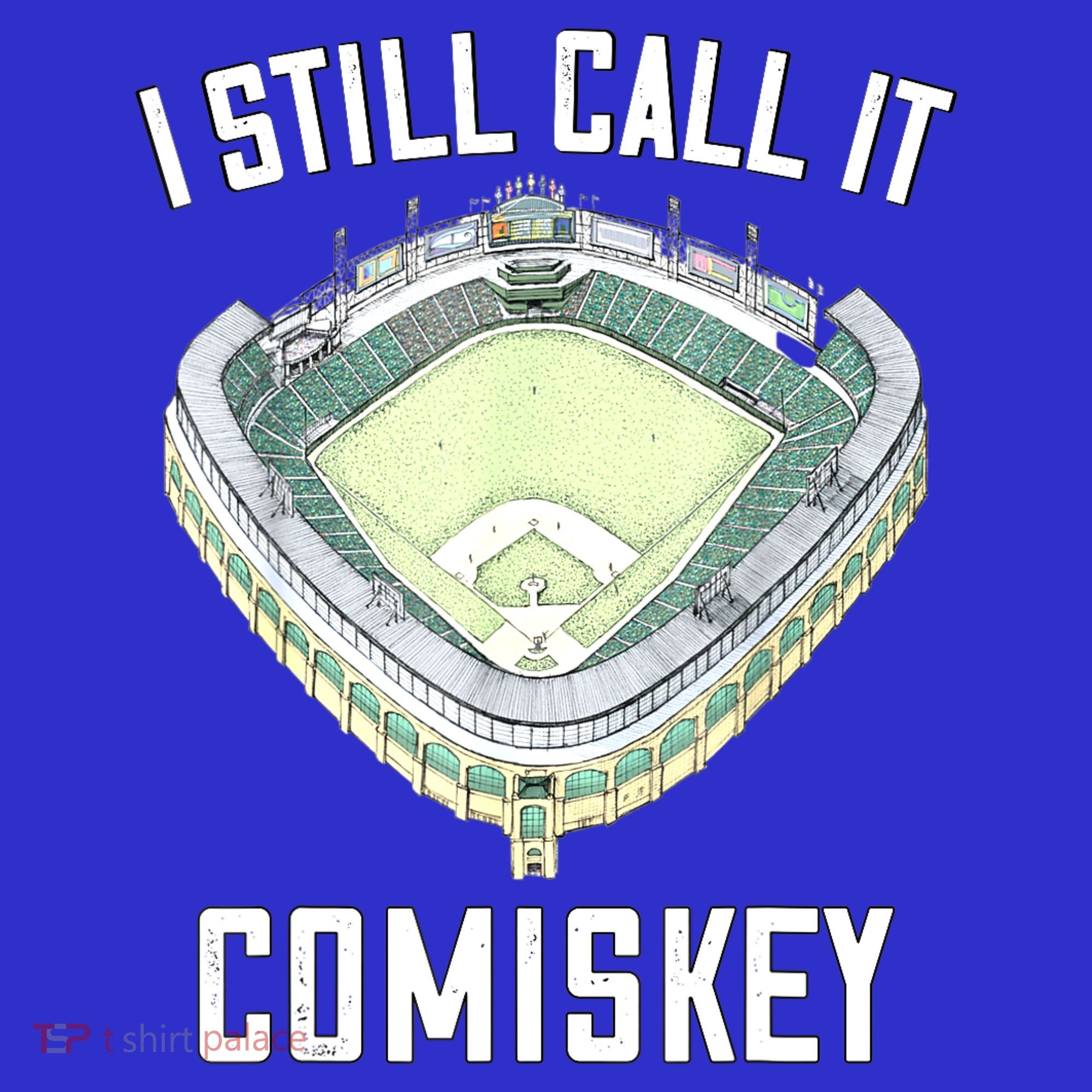 I Still Call It Comiskey Chicago Baseball Vintage T-Shirt
