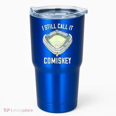 I Still Call It Comiskey Chicago Baseball Vintage Tumbler