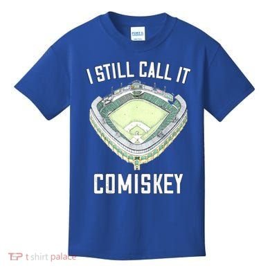 I Still Call It Comiskey Chicago Baseball Vintage Kids T-Shirt