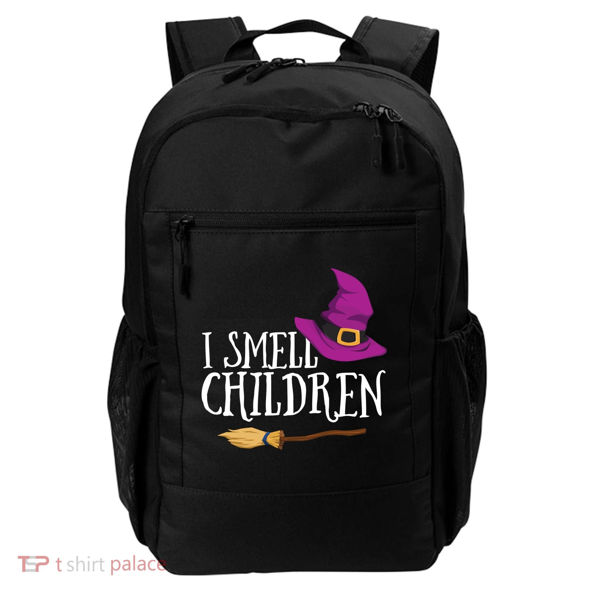 I Smell Children Teacher Halloween Party Witch Easy Costume Backpack