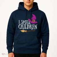 I Smell Children Teacher Halloween Party Witch Easy Costume Hoodie thumb 2