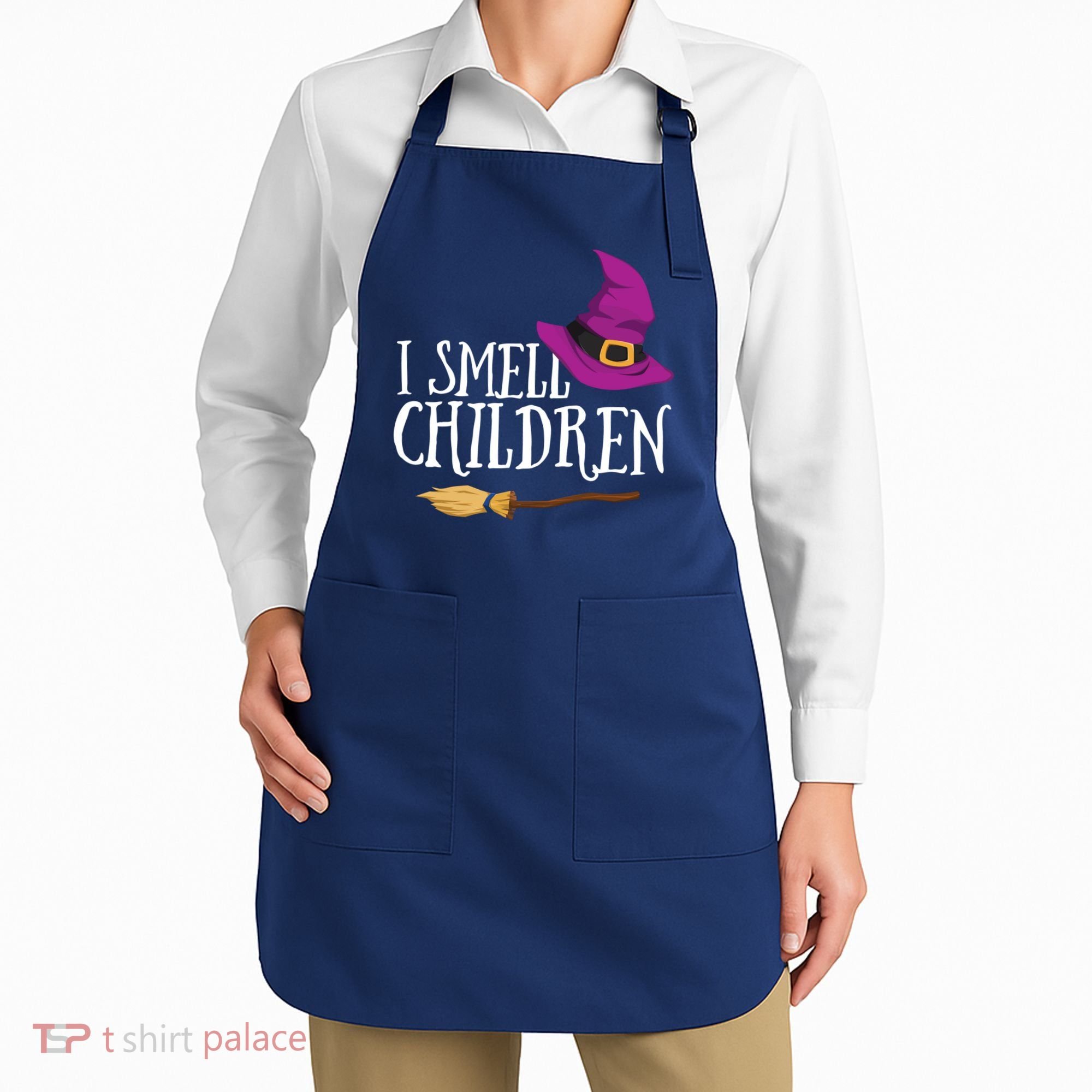 I Smell Children Teacher Halloween Party Witch Easy Costume Apron