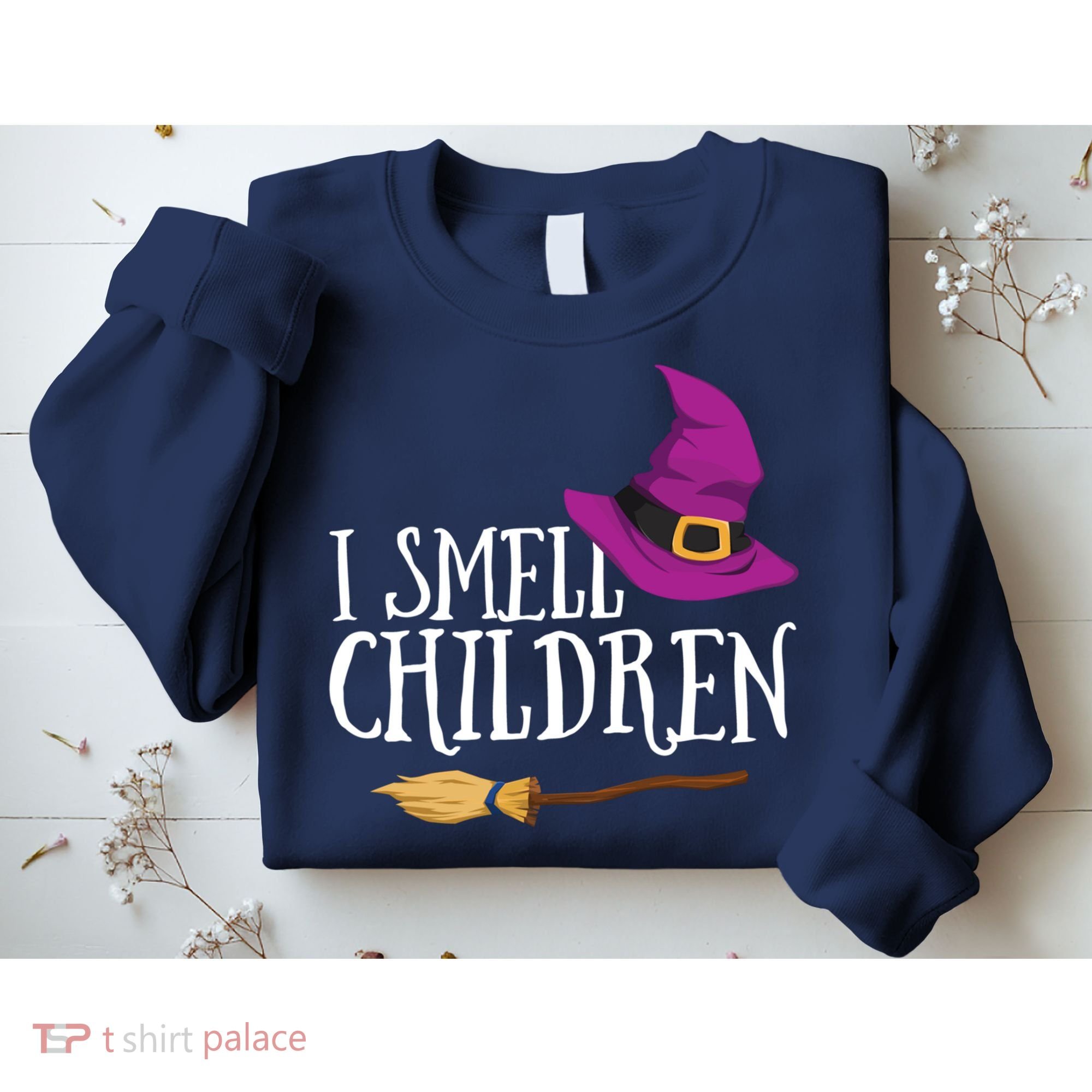I Smell Children Teacher Halloween Party Witch Easy Costume Sweatshirt
