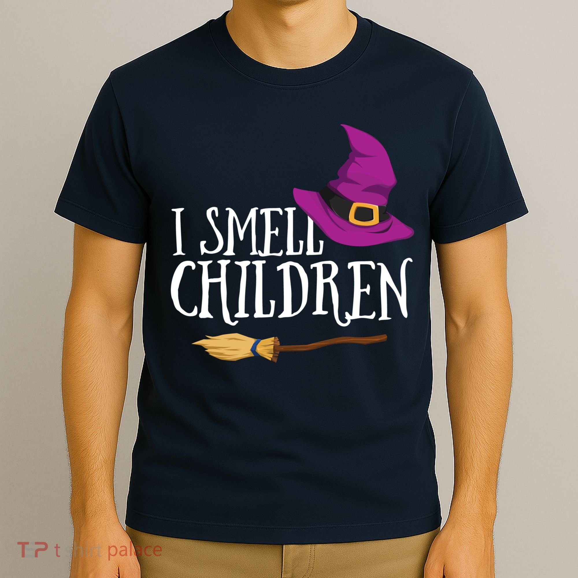 I Smell Children Teacher Halloween Party Witch Easy Costume T-Shirt