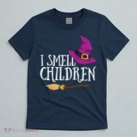 I Smell Children Teacher Halloween Party Witch Easy Costume T-Shirt thumb 5