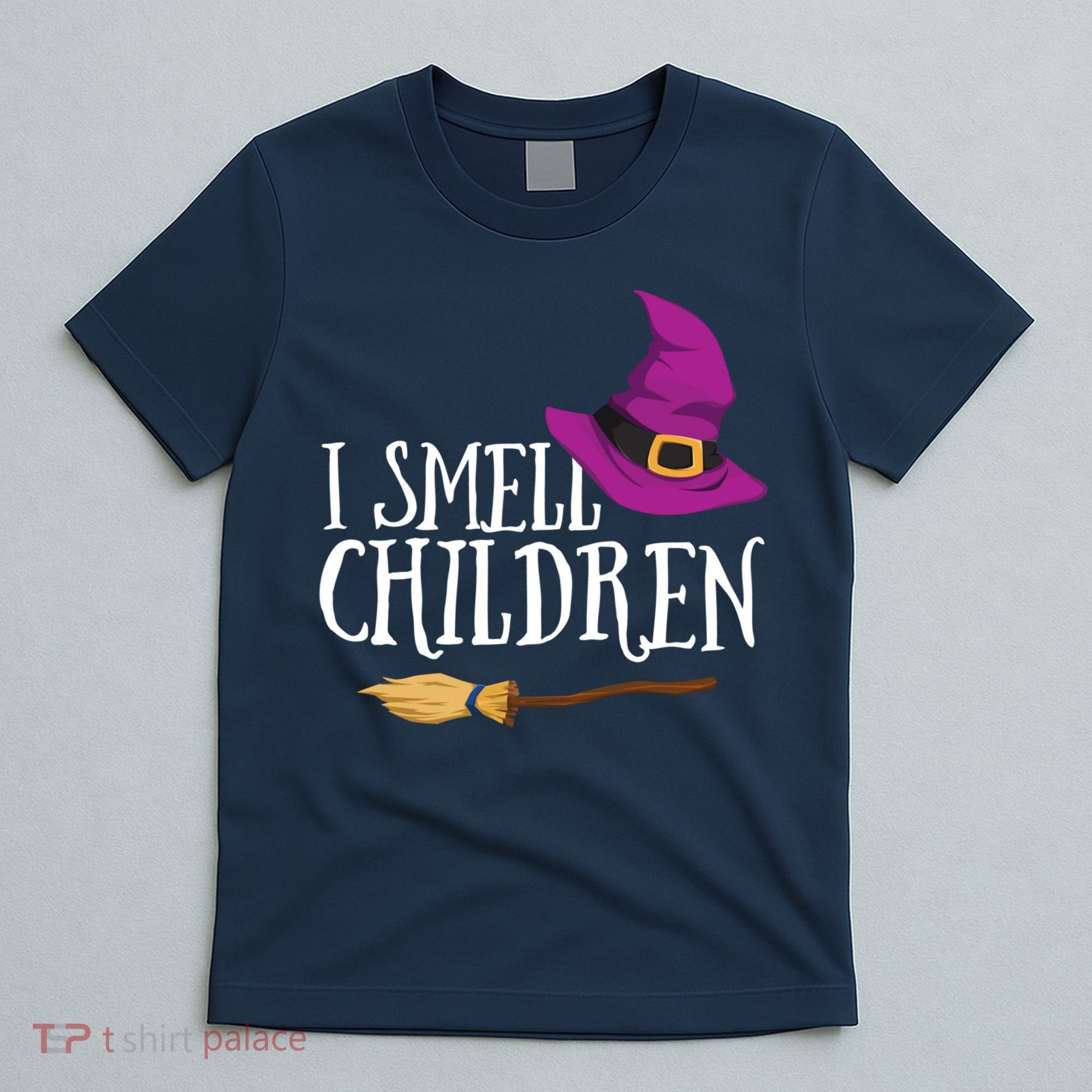 I Smell Children Teacher Halloween Party Witch Easy Costume T-Shirt
