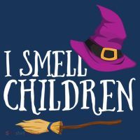 I Smell Children Teacher Halloween Party Witch Easy Costume T-Shirt thumb 7