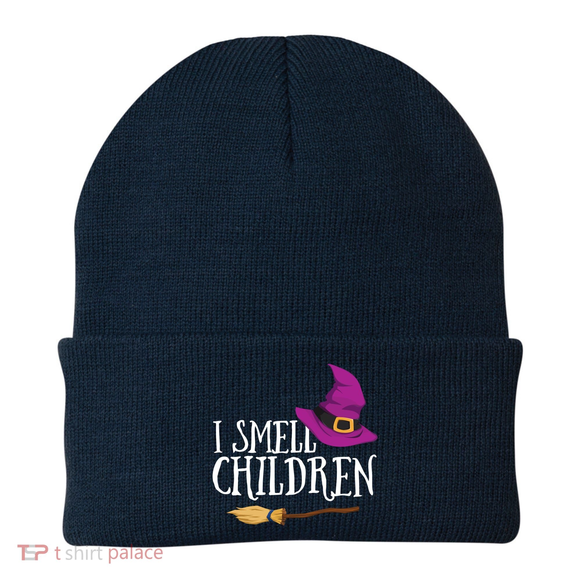 I Smell Children Teacher Halloween Party Witch Easy Costume Beanie
