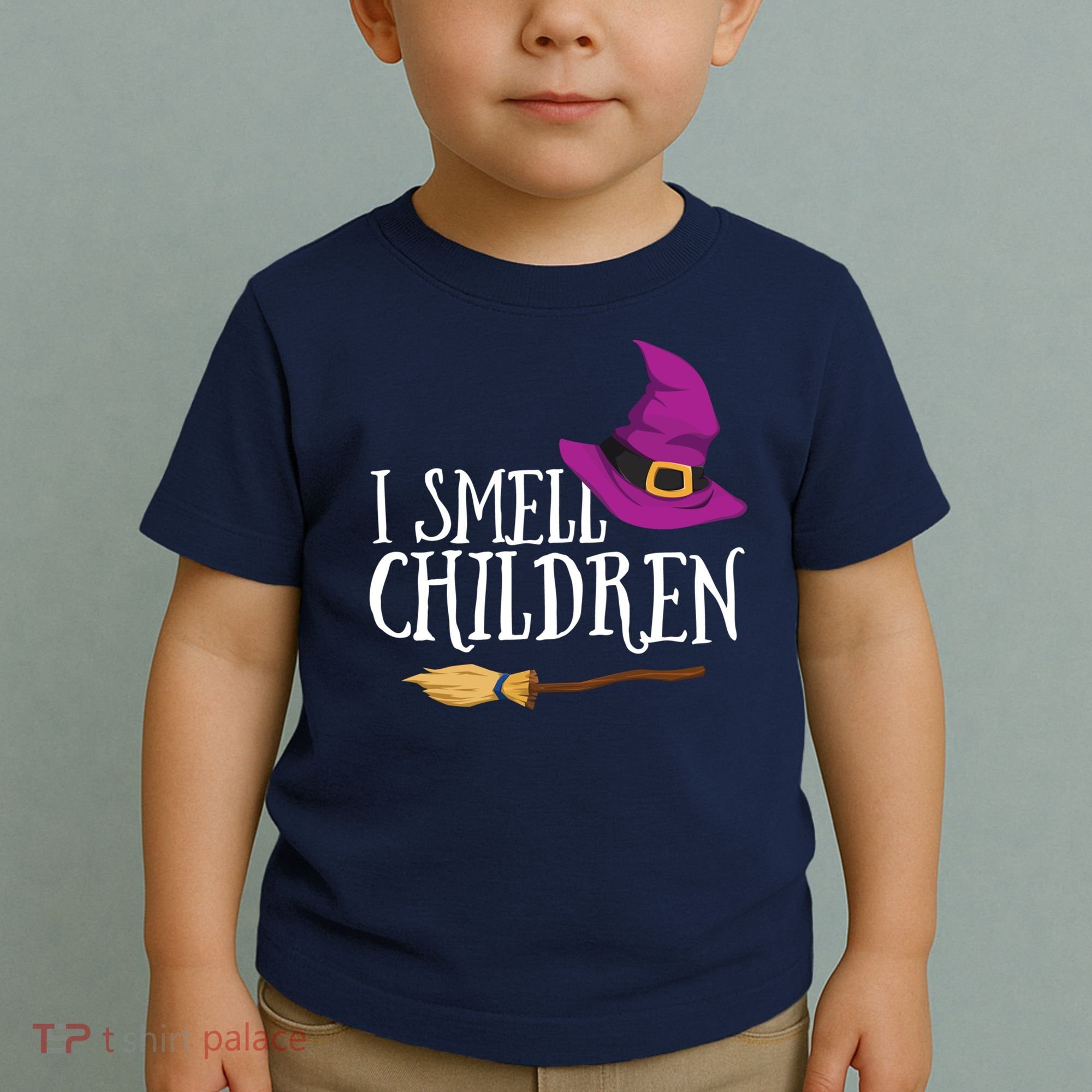 I Smell Children Teacher Halloween Party Witch Easy Costume Toddler T-Shirt
