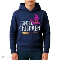 I Smell Children Teacher Halloween Party Witch Easy Costume Kids Hoodie thumb 4