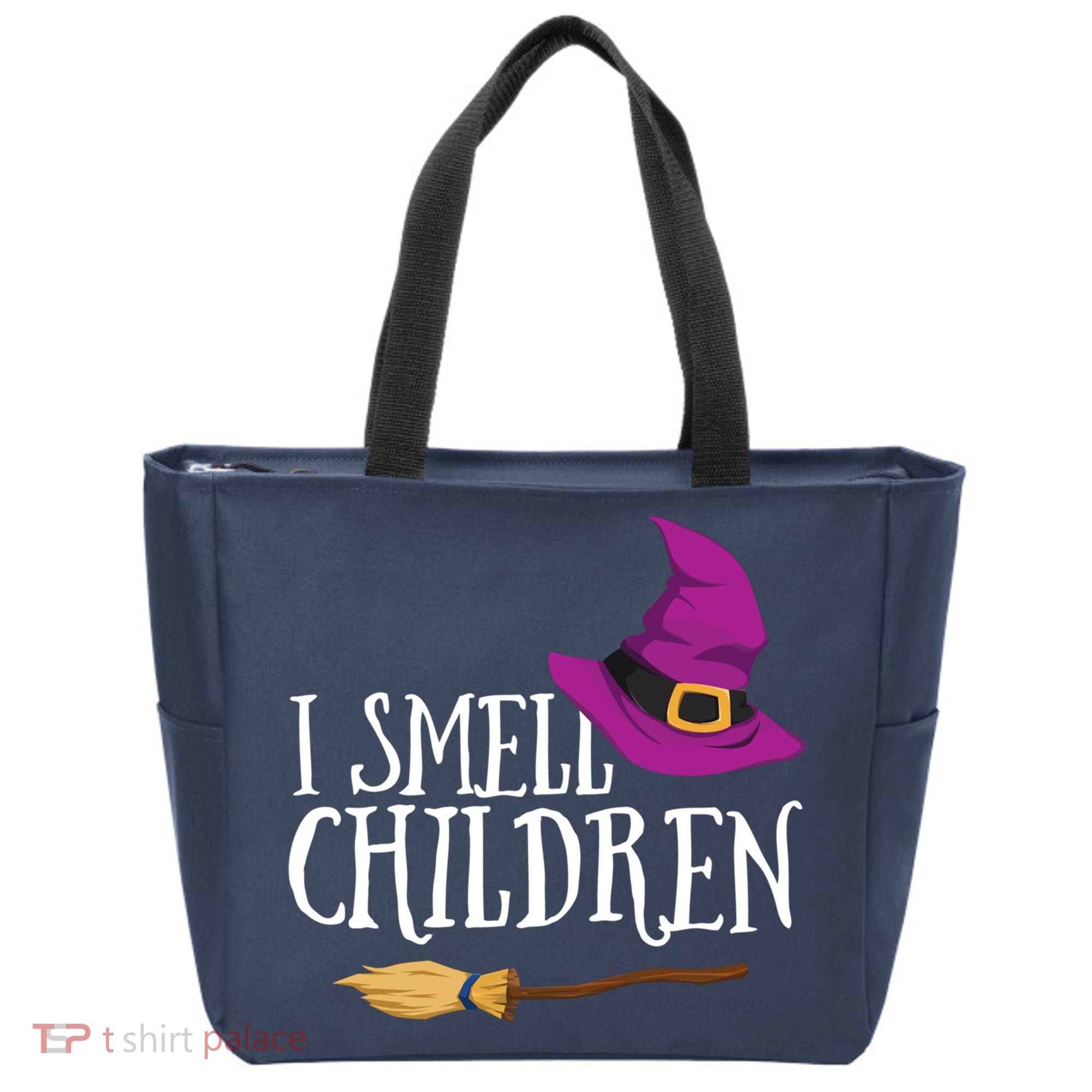 I Smell Children Teacher Halloween Party Witch Easy Costume Tote Bag