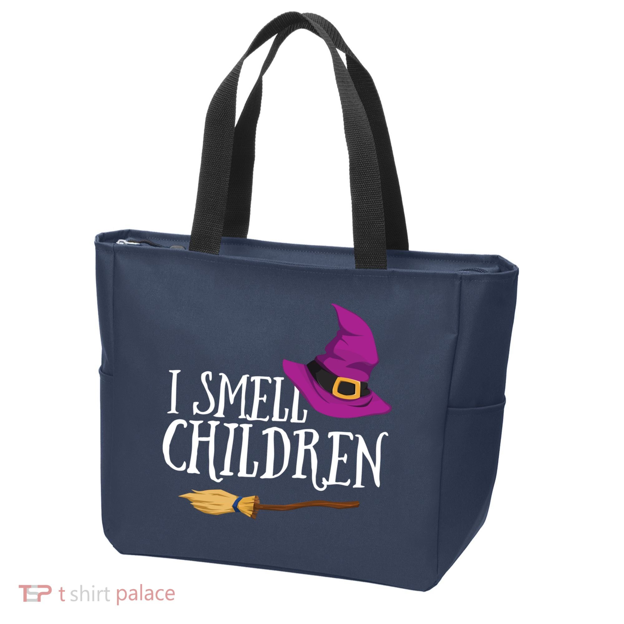 I Smell Children Teacher Halloween Party Witch Easy Costume Tote Bag